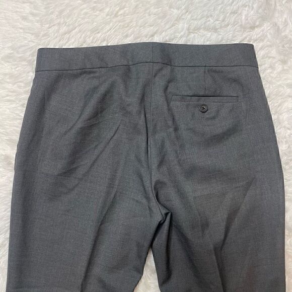 J Crew Favorite Fit Pants Size 8 P Trousers 100% Wool Tapered Crop - Picture 8 of 8